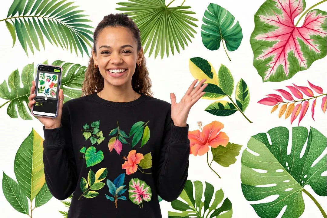 tropical leaves
