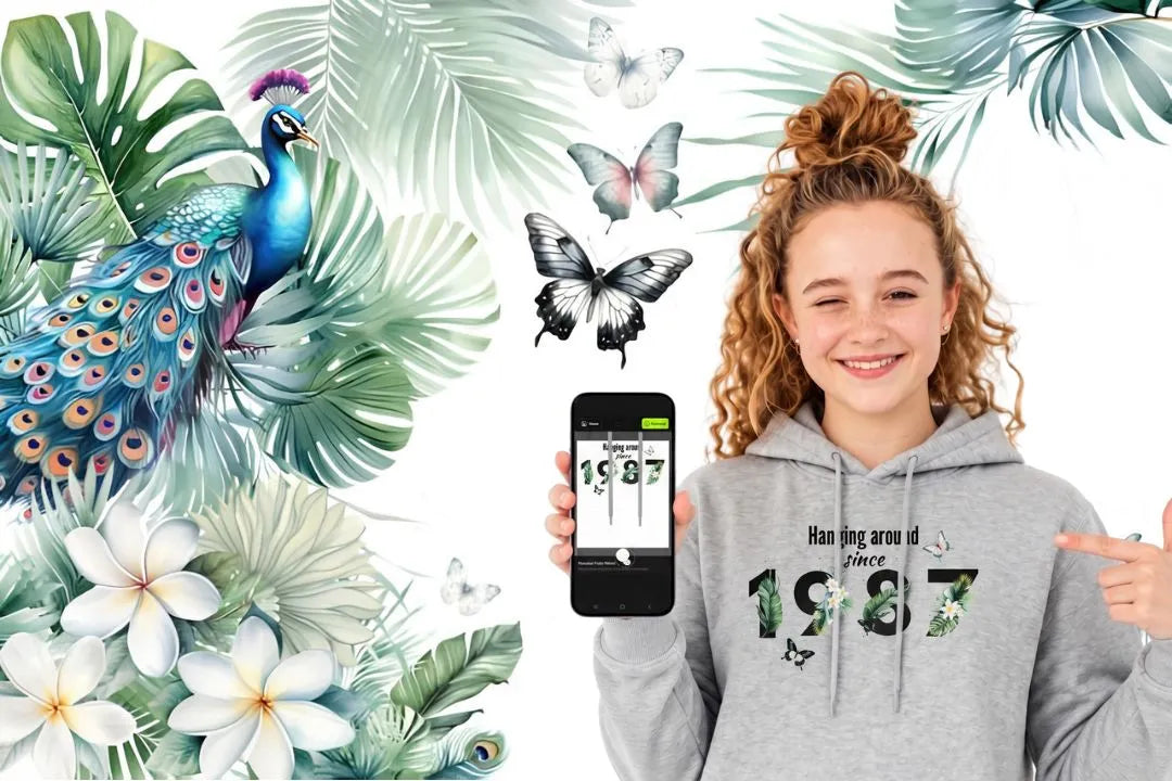 tropical peacock